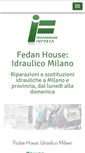 Mobile Screenshot of idraulico-milano.net